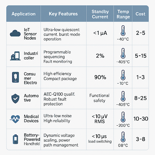 Power Management IC Selection Guide