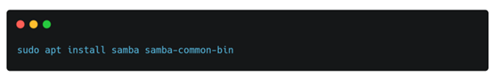 Samba configuration