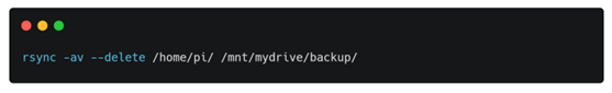 Create backup location
