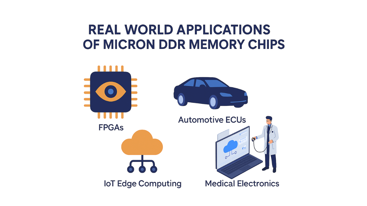 Real-World Applications of Micron MT DDR memory chips