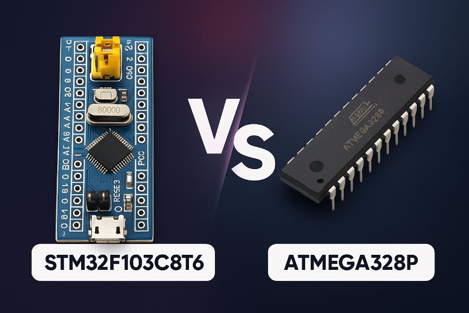 STM32F103C8T6 vs ATmega328P