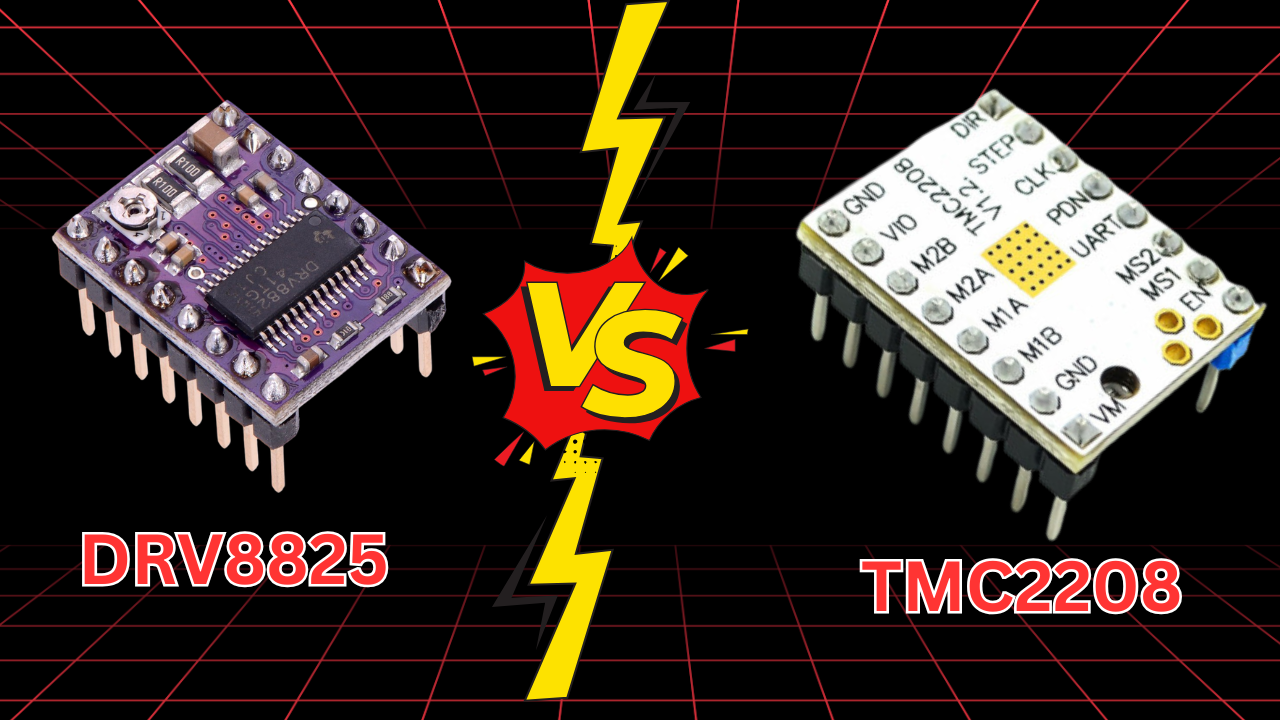 DRV8825 vs. TMC2208