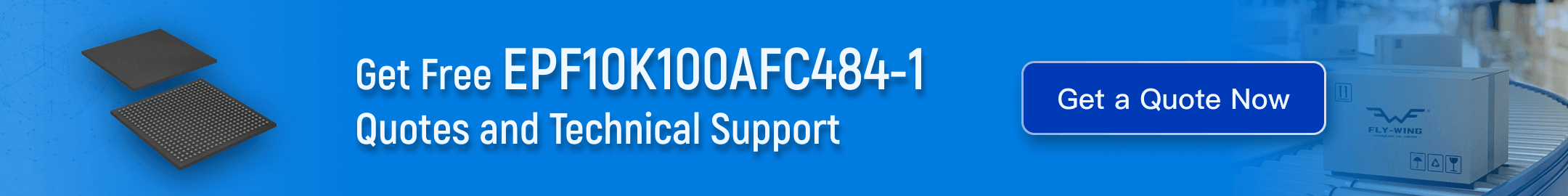 EPF10K100AFC484-1 Altera FPGA for digital logic and embedded applications.