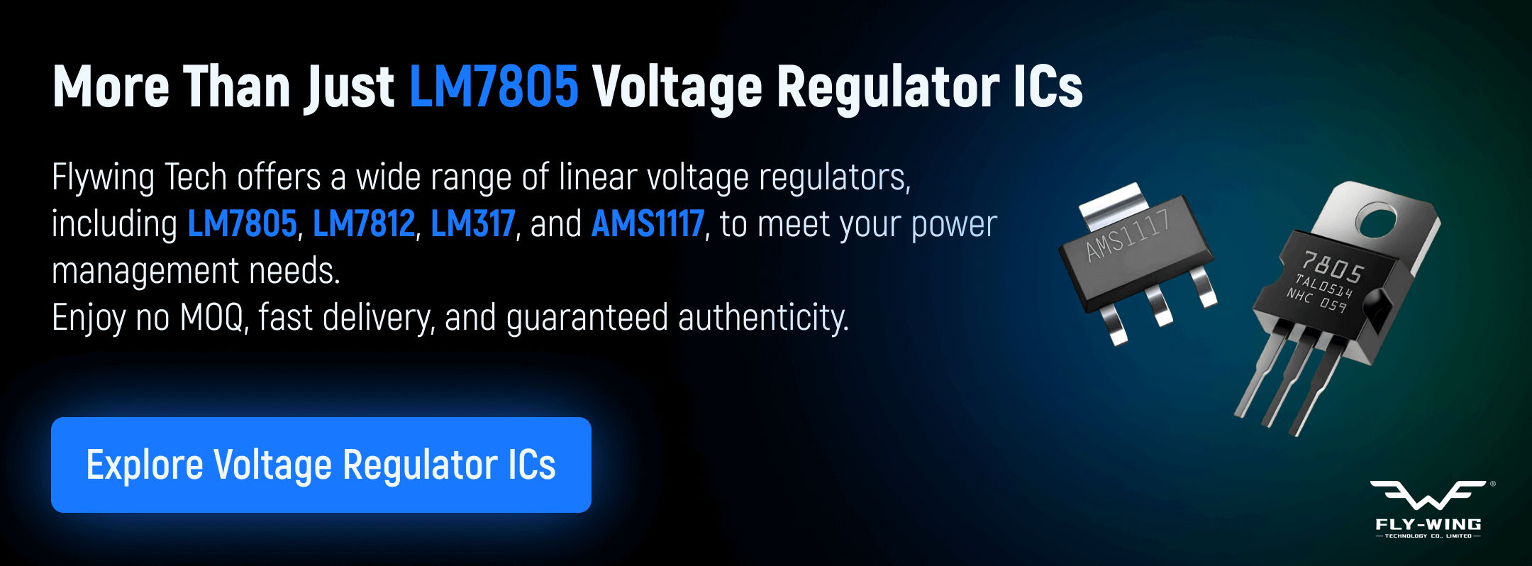lm7805 series flywing inquiry
