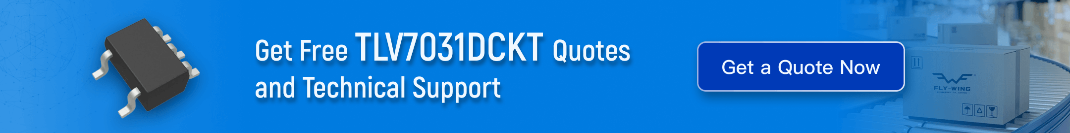 TLV7031DCKT voltage comparator IC – features, specifications, and technical support by Flywing