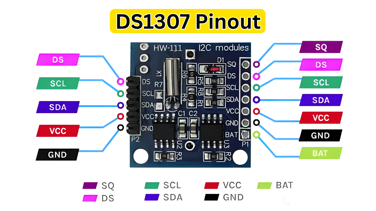 Ds1307 Pinout