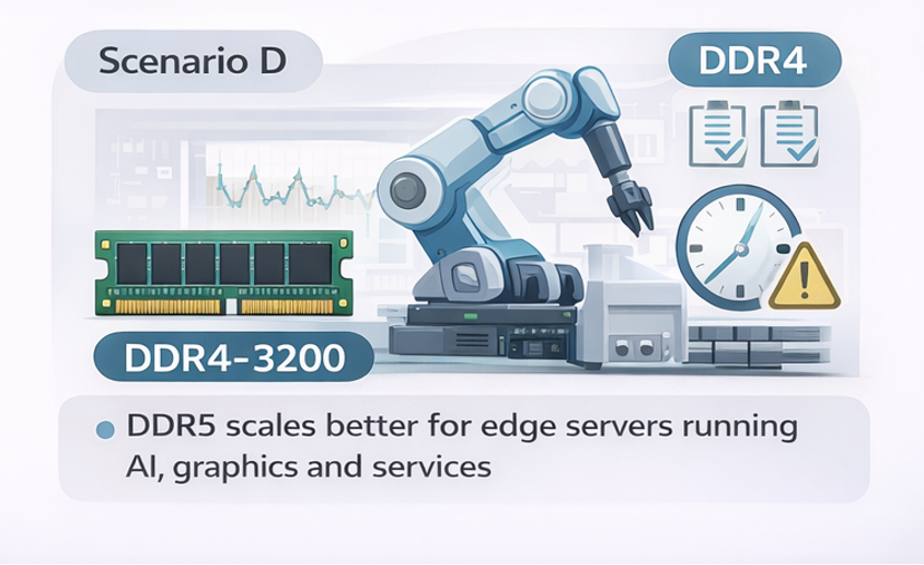 Scenario D: Latency-critical robotics and control loops