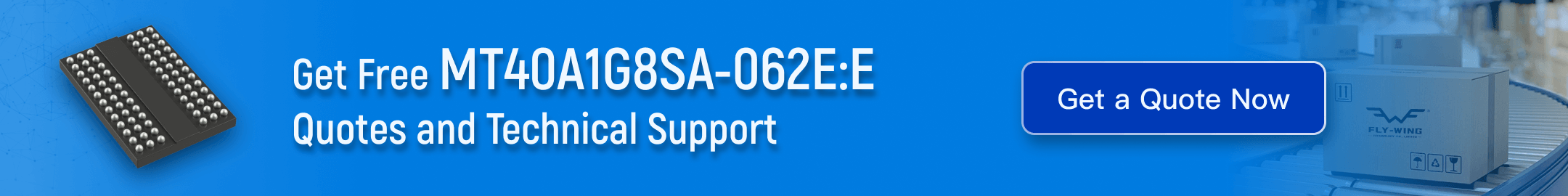 Micron MT40A1G8SA-062E:E DDR4 SDRAM IC – 8 Gbit parallel 1.6 GHz specifications and technical support at Flywing
