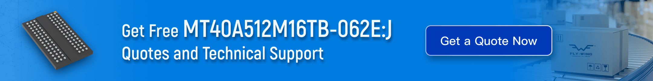 Micron MT40A512M16TB-062E:J DDR4 SDRAM IC – 8 Gbit parallel 1.6 GHz specifications and technical support at Flywing