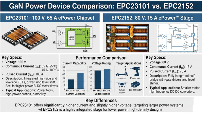 EPC23101 vs. EPC2152