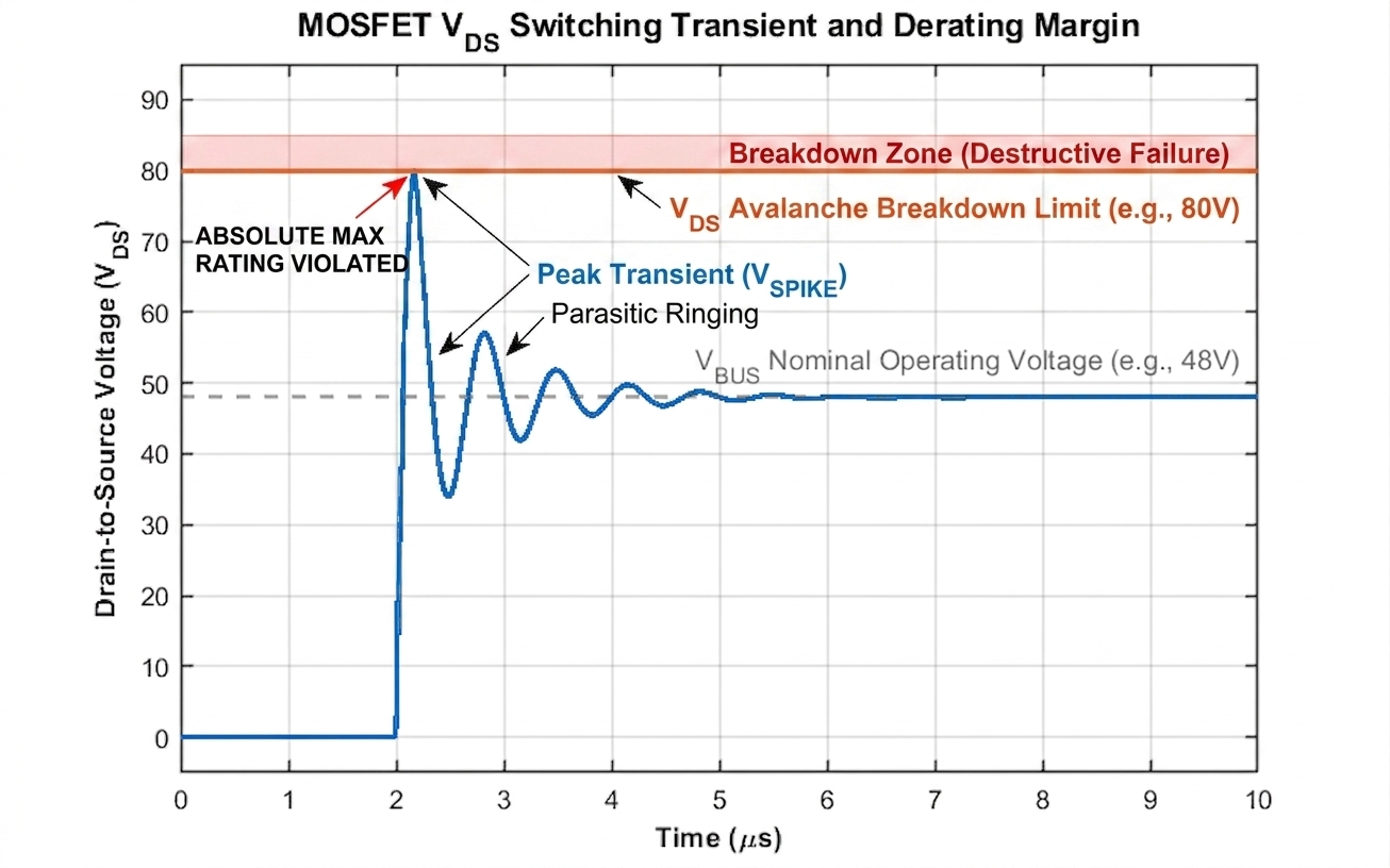 MOSFET transients