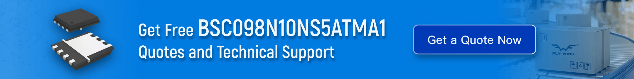 Infineon BSC098N10NS5ATMA1 N-channel MOSFET – 100 V 60 A TDSON specifications and technical support at Flywing
