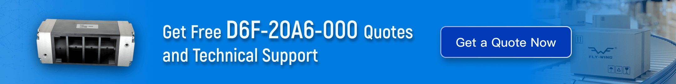 Omron D6F-20A6-000 air flow sensor – 0 to 20 LPM specifications and technical support at Flywing