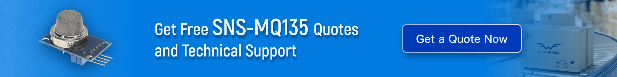 Olimex SNS-MQ135 air quality sensor – analog and digital output specifications and technical support at Flywing