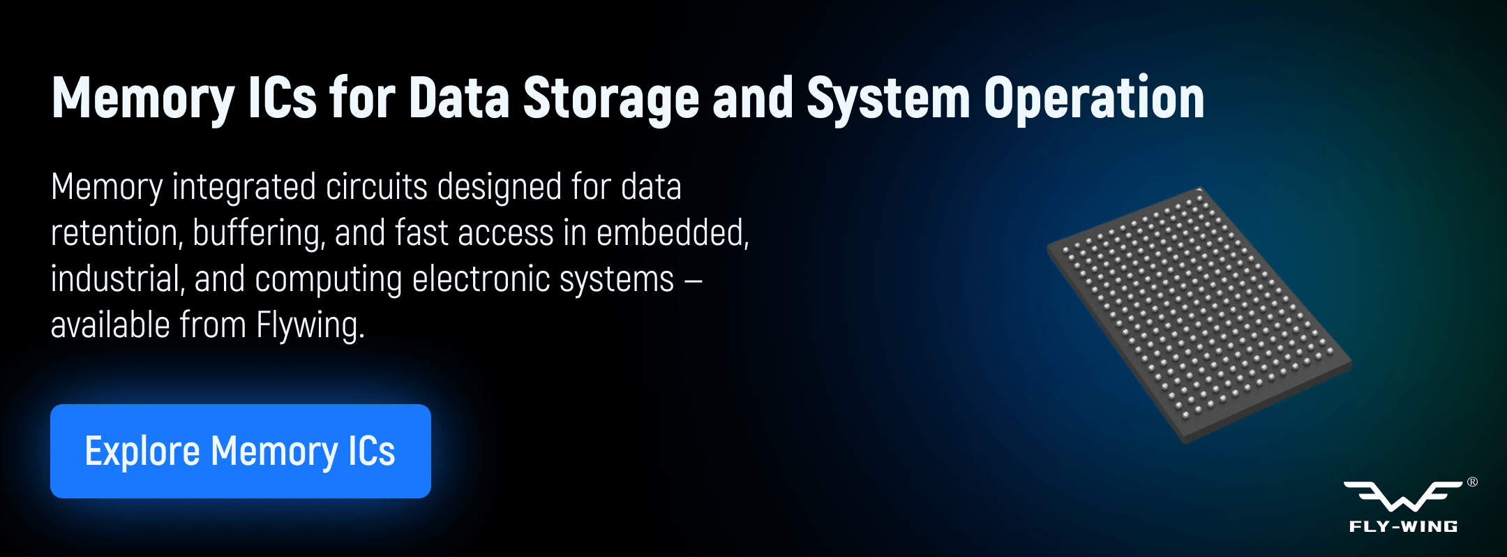 memory integrated circuits used for data storage, buffering, and system operation in embedded, industrial, and computing electronic applications.