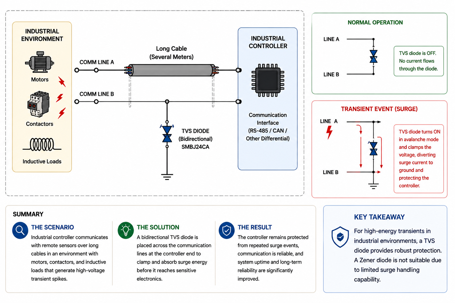protection circuit design for Industrial Controller
