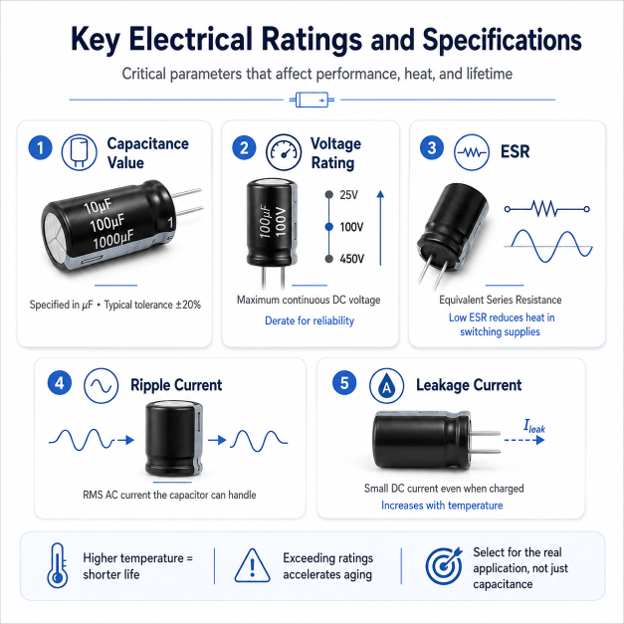 Key Electrical Ratings and Specifications