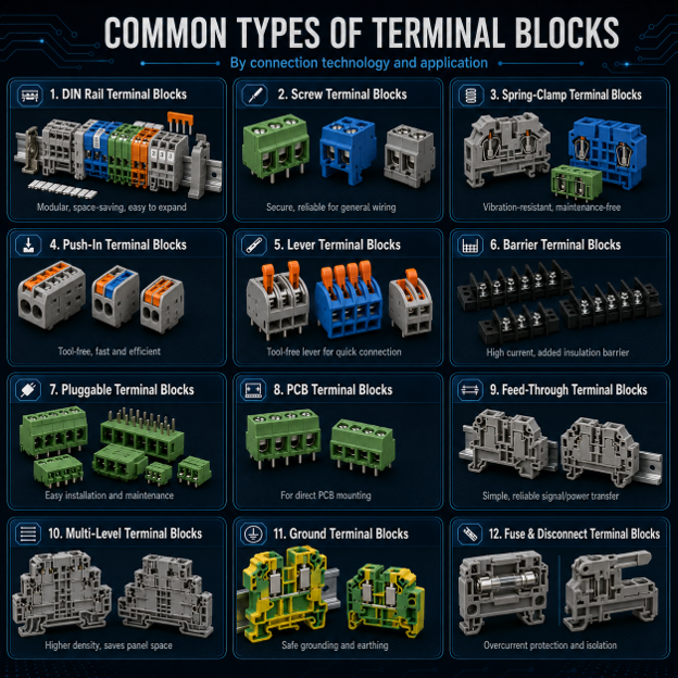 Types of Terminal Blocks
