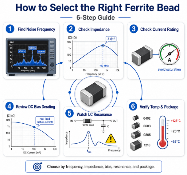 How to select the right Ferrite Bead