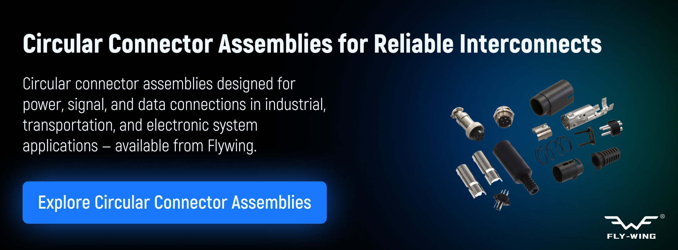 circular connector assemblies used for power, signal, and data connections in industrial, transportation, and electronic equipment applications.